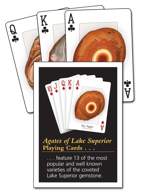 Agates of Lake Superior Playing Cards